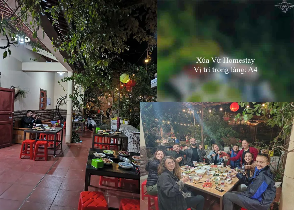 Không gian homestay Xúa Vừ
